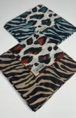 İndia Leopar Desen 2'li Sorti  Eşarp -6294 thumbnail 6