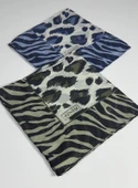 İndia Leopar Desen 2'li Sorti  Eşarp -6294 thumbnail 4