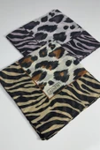 İndia Leopar Desen 2'li Sorti  Eşarp -6294 thumbnail 10