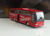 Dianomi 1:64 ölçek/ Mercedes Benz Travego yolcu otobüsü metal thumbnail 1