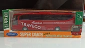 Dianomi 1:64 ölçek/ Mercedes Benz Travego yolcu otobüsü metal thumbnail 4