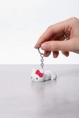 Hello Kity Sevimli Kedi Figürlü Hareketli Anahtarlık thumbnail 3