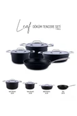 Arow Leaf 7 Parça Döküm Tencere Seti TR-4262 thumbnail 2