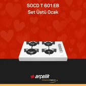 ARÇELİK SOCD T 601 EB Set Üstü Ocak thumbnail 3