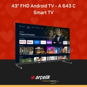 ARÇELİK 43" FHD Android TV - A 643 C Smart TV thumbnail 2