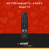 ARÇELİK 43" FHD Android TV - A 643 C Smart TV thumbnail 3