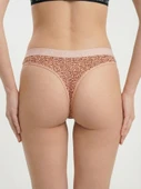 Leopard Desenli Kadın String Külot thumbnail 5