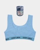 Soft Blue Spor Bralet Mavi thumbnail 1