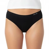Premium Bambu Kadın Slip – 6’lı  Paket Siyah thumbnail 2