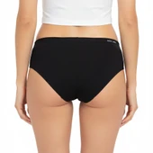 Premium Bambu Kadın Slip – 6’lı  Paket Siyah thumbnail 4