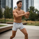 Macha Desenli Erkek Boxer thumbnail 8