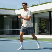 Sloganlı Ribanalı Tenis Çorap 3'lü thumbnail 6