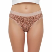 Leopard Desenli Kadın Slip Külot thumbnail 3