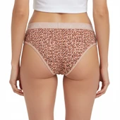 Leopard Desenli Kadın Slip Külot thumbnail 5