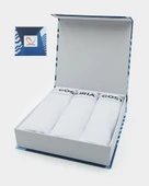 Bare Erkek Boxer – 3’lü Paket Beyaz thumbnail 2