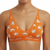 Silver Cat Desenli Kadın Bralet thumbnail 3