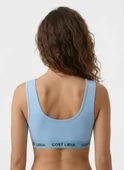 Soft Blue Spor Bralet Mavi thumbnail 5