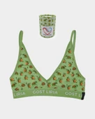 Tortoise Desenli Kadın Bralet thumbnail 1