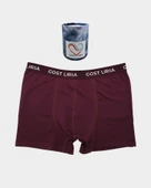 Calm Erkek Boxer Bordo thumbnail 1