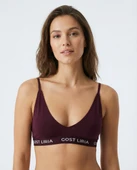 Calm Bralet Bordo thumbnail 3