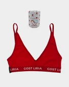 Crimson  Bralet Kırmızı thumbnail 1