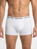 Bare Erkek Boxer 5 li Paket -Beyaz thumbnail 2
