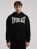 Ever Classics Comfort Siyah Kapüşonlu Erkek Sweatshirt thumbnail 2
