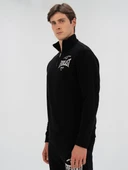 Everlast Bronx NYC Half Zip Regular Siyah Erkek Sweatshirt thumbnail 6