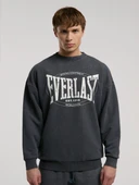 Everlast Authentic Boxing Oversize Antrasit Erkek Sweatshirt thumbnail 1