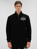 Everlast Bronx NYC Half Zip Regular Siyah Erkek Sweatshirt thumbnail 2