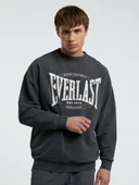Everlast Authentic Boxing Oversize Antrasit Erkek Sweatshirt thumbnail 2