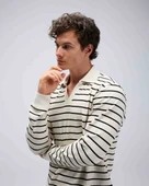 Ellesse Erkek Polo Sweatshirt EM594 thumbnail 9