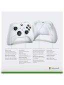 Microsoft Xbox Kablosuz 9. Nesil Controller Beyaz ( Türkiye Garantili ) thumbnail 1