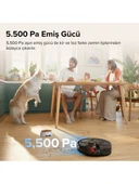 Roborock Q8 Max Siyah Akıllı Robot Süpürge thumbnail 3