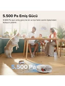 Roborock Q8 Max Beyaz Akıllı Robot Süpürge thumbnail 3