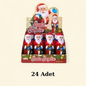 24 Adet Noel Baba Figür Çikolata thumbnail 1