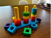 Montessori Dönen Eşleştirme Oyuncağı thumbnail 1