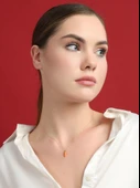 Havuç Altın Kolye 43 cm thumbnail 1