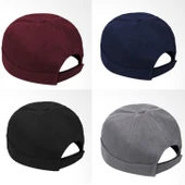 Retro Docker Cap Takke Leon Bere Unisex Şapka thumbnail 6