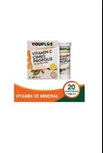 Youplus Vitamin C Çinko Propolis 20 Efervesan Tablet thumbnail 1