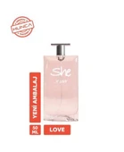 SHE Love Kadın Parfüm Seti 50 ml thumbnail 3