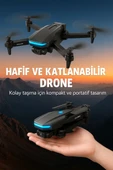Wifi FPV Canlı Görüntü Aktarımlı Katlanabilir Drone thumbnail 5