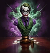 Polyester Joker Figür thumbnail 2