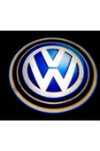 Volkswagen Araçları Kapı Altı Led Logo Mesafe Sensörlü Yeni Nesil thumbnail 2