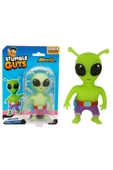 Monster Flex Stumble Guys Super Stretch Figür - Green Alien thumbnail 1