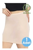 Uniquetrenders Kadın Bambu Kumaş Mini Jüpon thumbnail 5