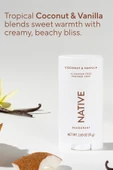 Native Coconut & Vanilla Alüminyumsuz Stick Deodorant 75GR thumbnail 5