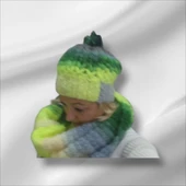 KADIN EL ÖRGÜSÜ BERE&BOYUNLUK TAKIM thumbnail 3