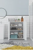 4 Bölmeli Banyo,Havlu Dolabı thumbnail 3