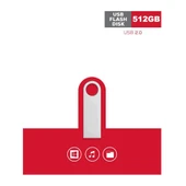 Metal USB 2.0 Flash Disk 512GB thumbnail 1